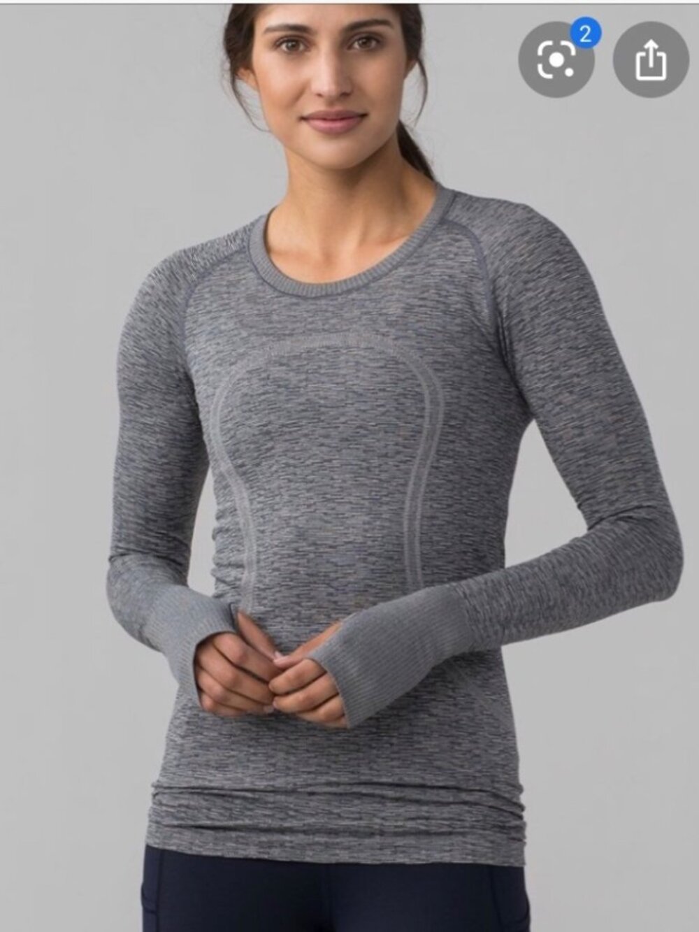 Lululemon Swiftly Tech Long Sleeve 2.0 Top Size S